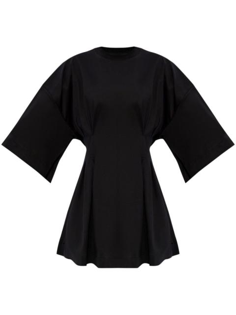 fitted-waist cotton T-shirt