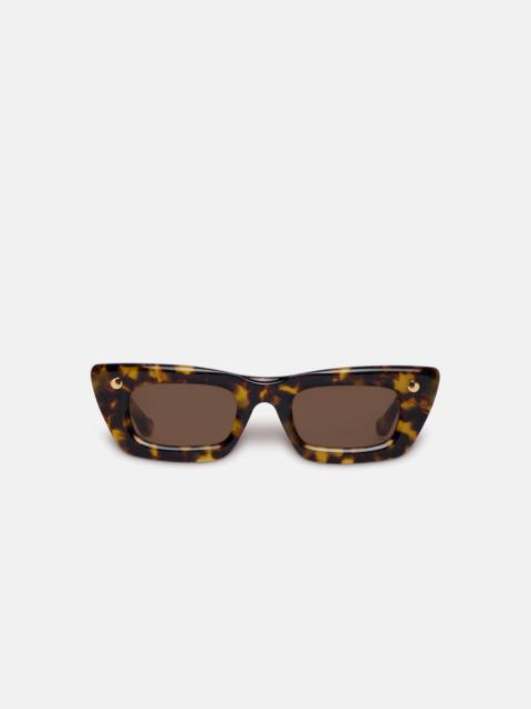 Bio-Plastic Oversized Cat-Eye Sunglasses