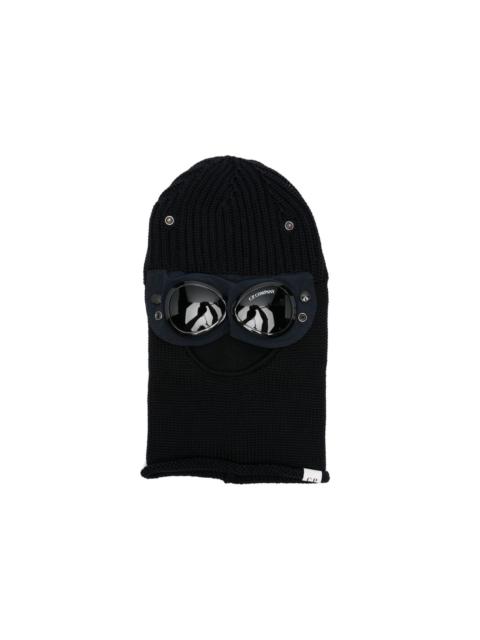 Goggle-detail wool balaclava