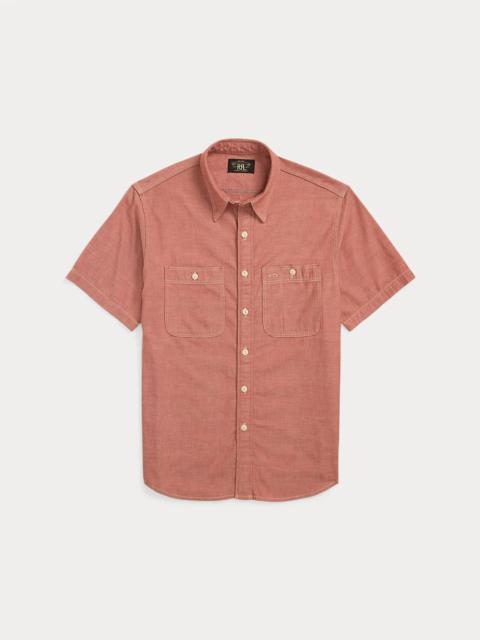 Selvedge-Detailed Chambray Workshirt