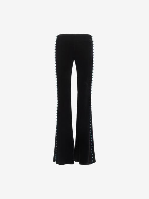 Flare Black Trousers