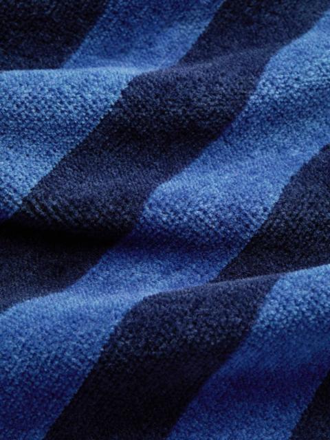 Men's Bathrobe Aston 36 Terry Cotton Navy