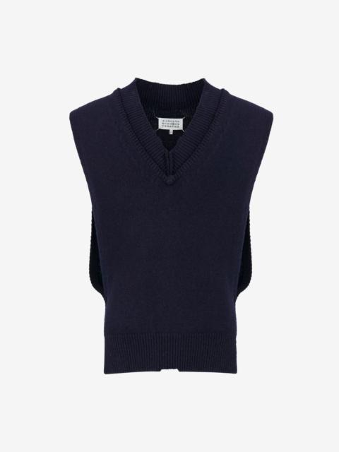 Décortiqué V-neck tabard