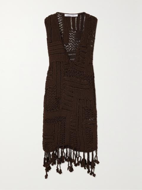 Ramener Rope Crocheted Midi Dress