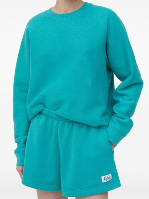 SR  Disco elastic-waistband pocket shorts