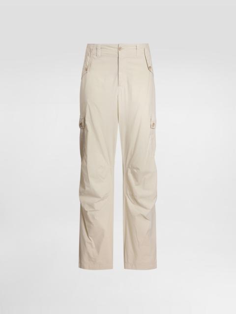 Poplin trousers