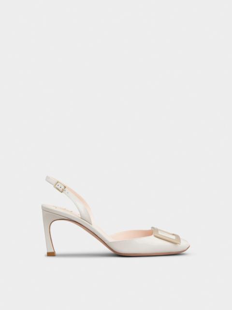 Trompette Slingback Pumps in patent leather