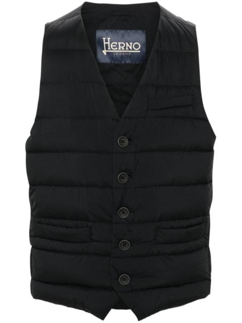 insulated padded gilet
