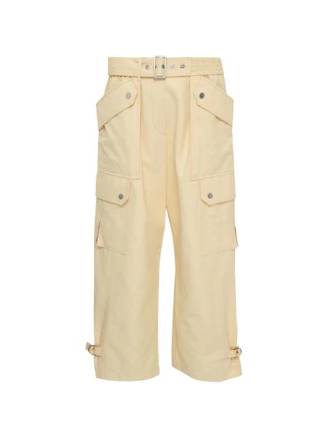 belted pocket trousers