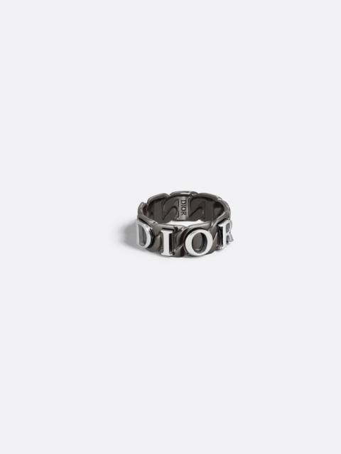 Dior Contrast Chain Link Ring
