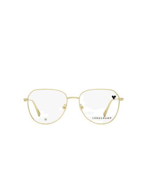 2161 oval-frame glasses