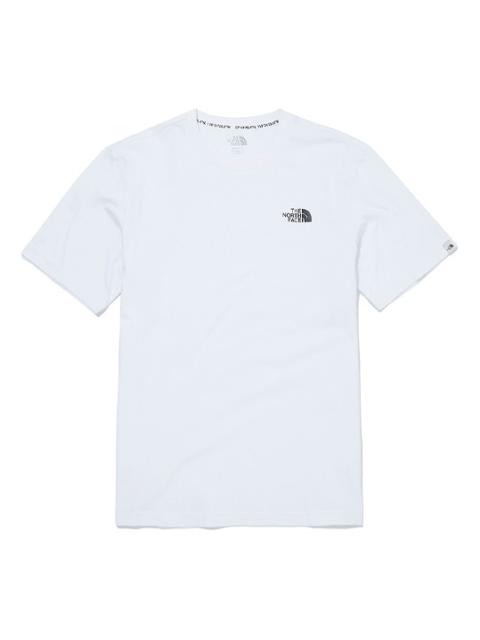 THE NORTH FACE Logo-print Cotton T-shirt 'White' NT7UM15K
