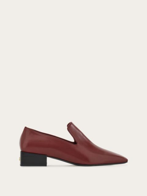 Square tip loafer