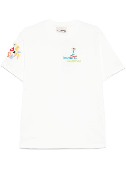 embroidered T-shirt