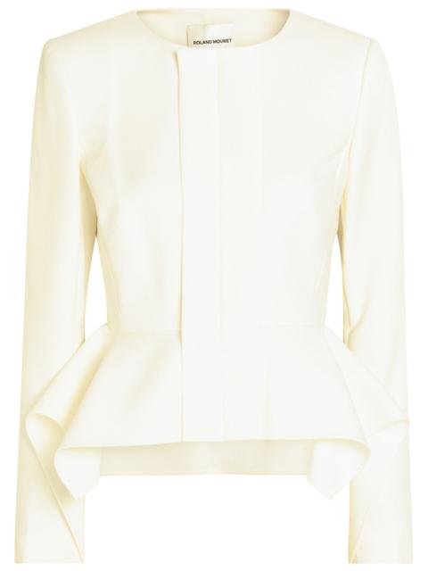 Roland Mouret Peplum Crepe Jacket