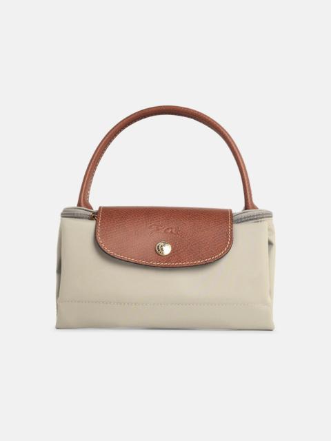 BAG WITH 'S LE PLIAGE ORIGINAL' HANDLE IN GREY GREEN RECYCLED TELA
