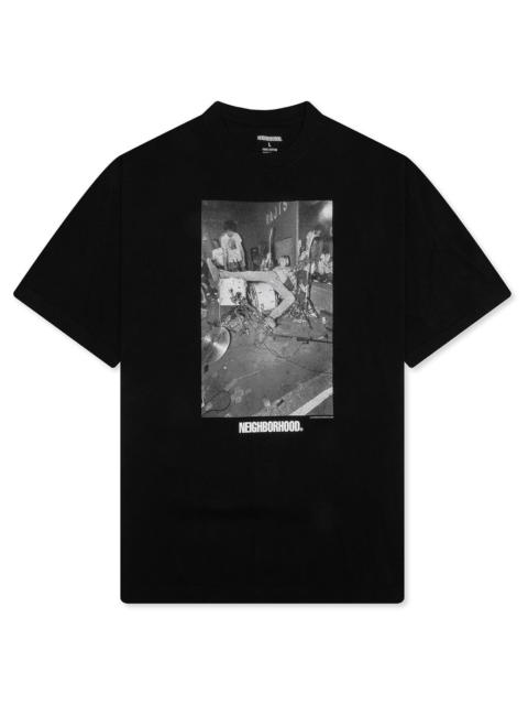 NEIGHBORHOOD X CHARLES PETERSON S/S TEE 3 - BLACK