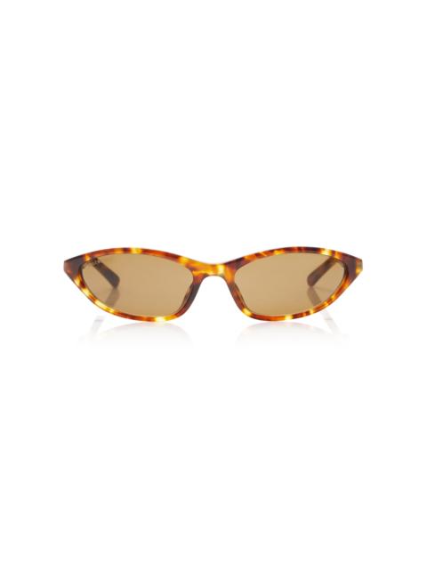 Neo Cay-Eye Acetate Sunglasses brown