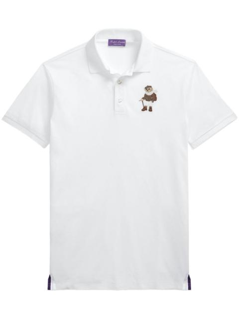 Polo-Bear slim-cut polo shirt