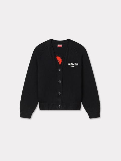 'Boke Flower' cardigan in cotton wool