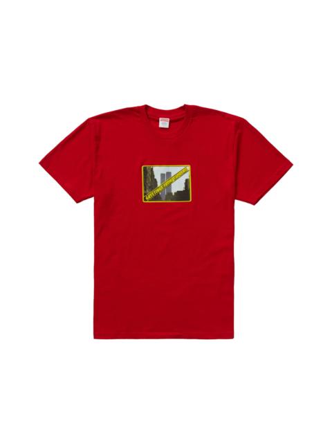 Supreme Greetings Tee Red