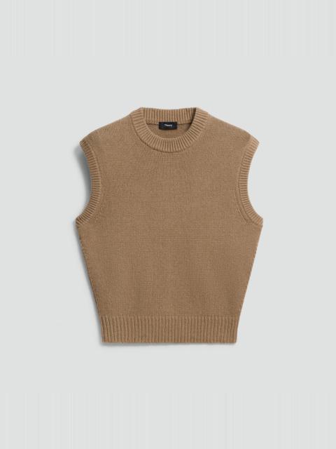 Relaxed Vest in Recycled Cashmere