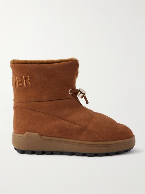 Chamonix Shearling-lined Suede Ankle Boots