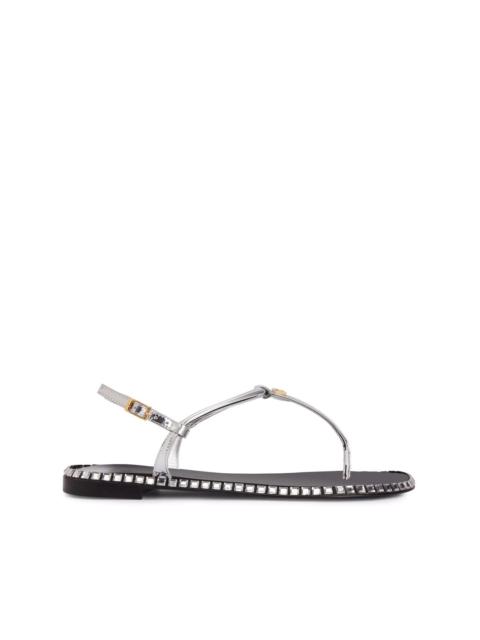 Bellatriks T-bar leather sandals