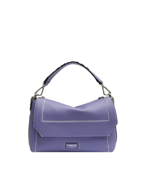 Ninon flap-detail leather satchel