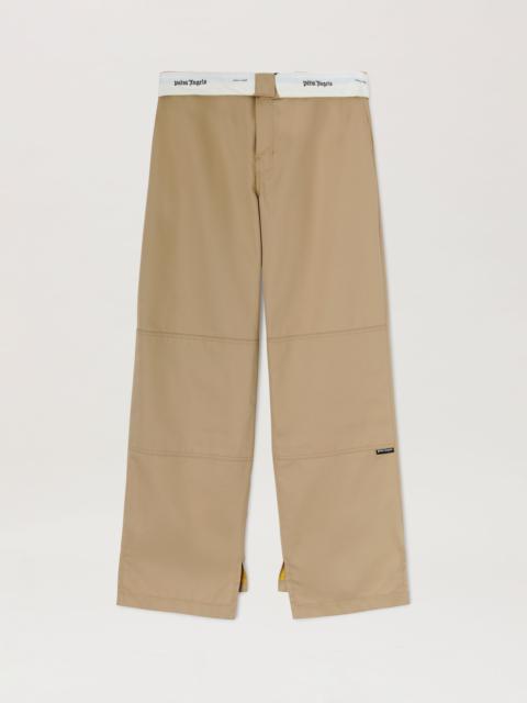 Reversed Waistband Chino Pants