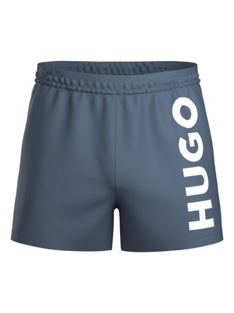 logo swim shorts