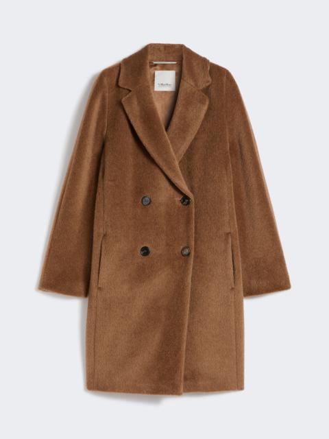 ROSETO Wool and alpaca midi coat