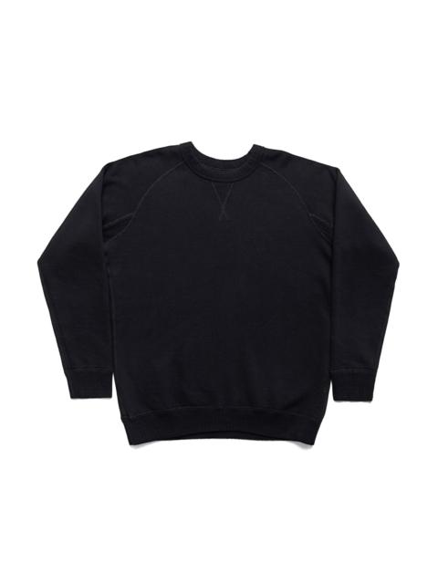 Yarn Dyed Indigo Sweatshirt - Indigo x Black