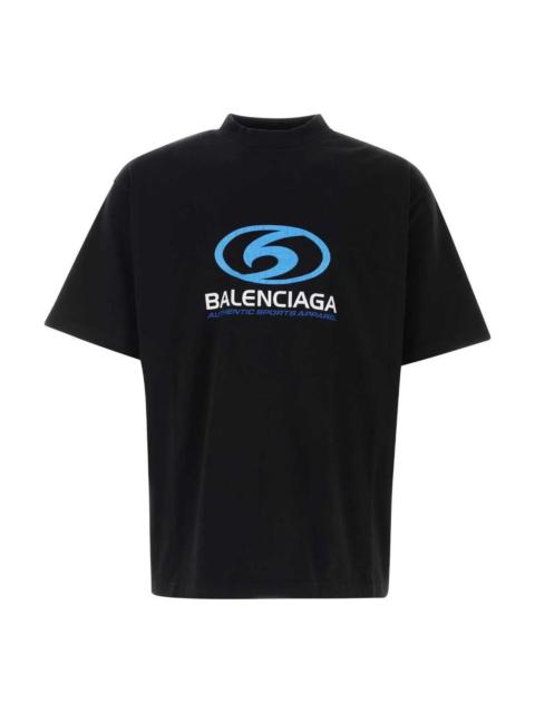 Balenciaga Surfer T-shirt 'Black Blue' 764235TPVU61165