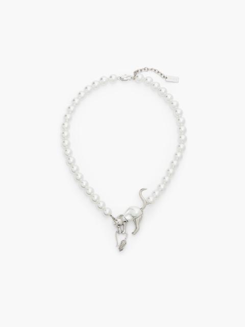 Marc Jacobs THE CAT AND MOUSE PEARL NECKLACE | REVERSIBLE