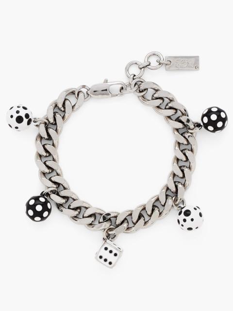 DERRICK ADAMS X MARC JACOBS DICE CHARM BRACELET
