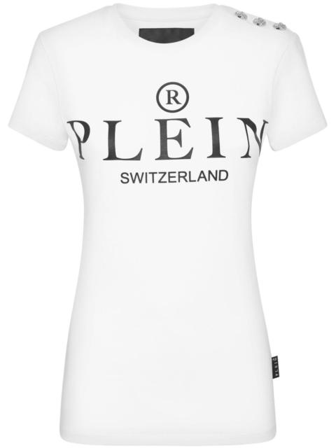 logo-print cotton t-shirt