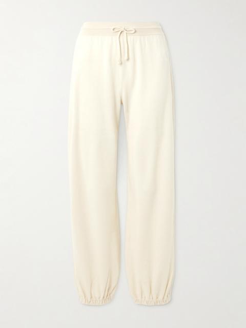 Cashmere Tapered Track Pants