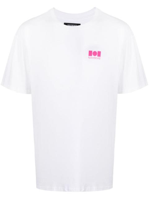 logo-print cotton T-shirt