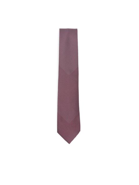 geometric-pattern tie