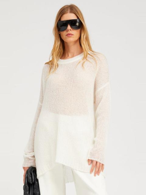 CASHMERE SILK JADE SWEATER