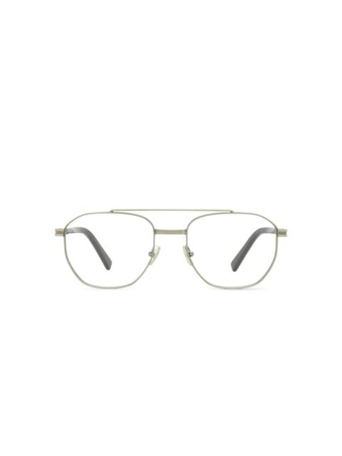 Road Brand Mark pilot-frame glasses