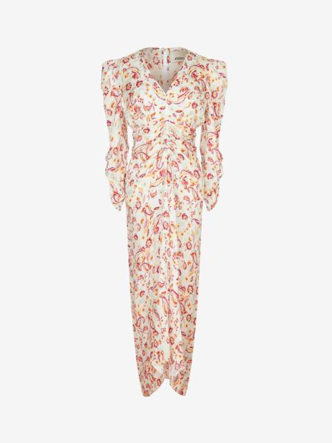 ALBINI PRINTED MIDI DRESS