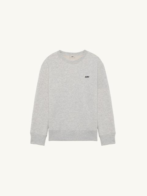 EMBROIDERED LOGO CREWNECK SWEATSHIRT MAN