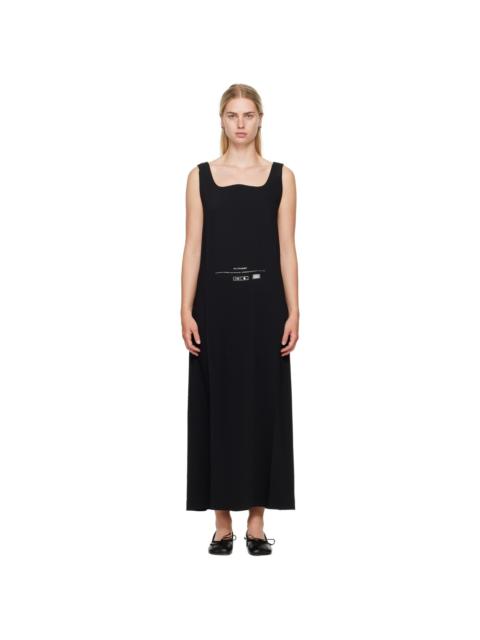 Black Fluid Maxi Dress