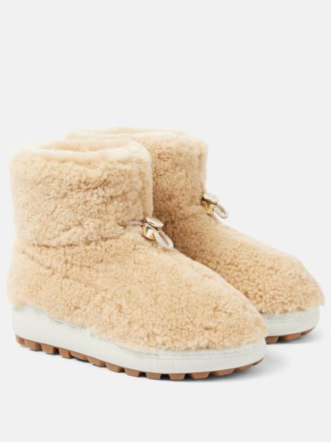 Chamonix S 13 shearling snow boots