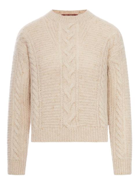 cable-knit top
