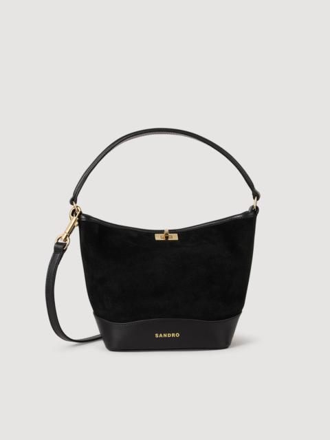 TANGOSO MINI SUEDE AND LEATHER BAG