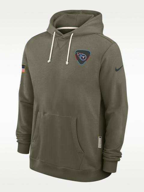 Tennessee Titans Salute to Service Sideline Dominant Force Men's Nike Dri-FIT NFL Pullover Hoodie