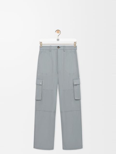 Cargo trousers in cotton
